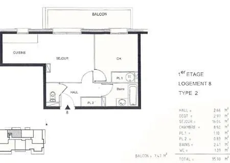 Appartement Les Frahans *